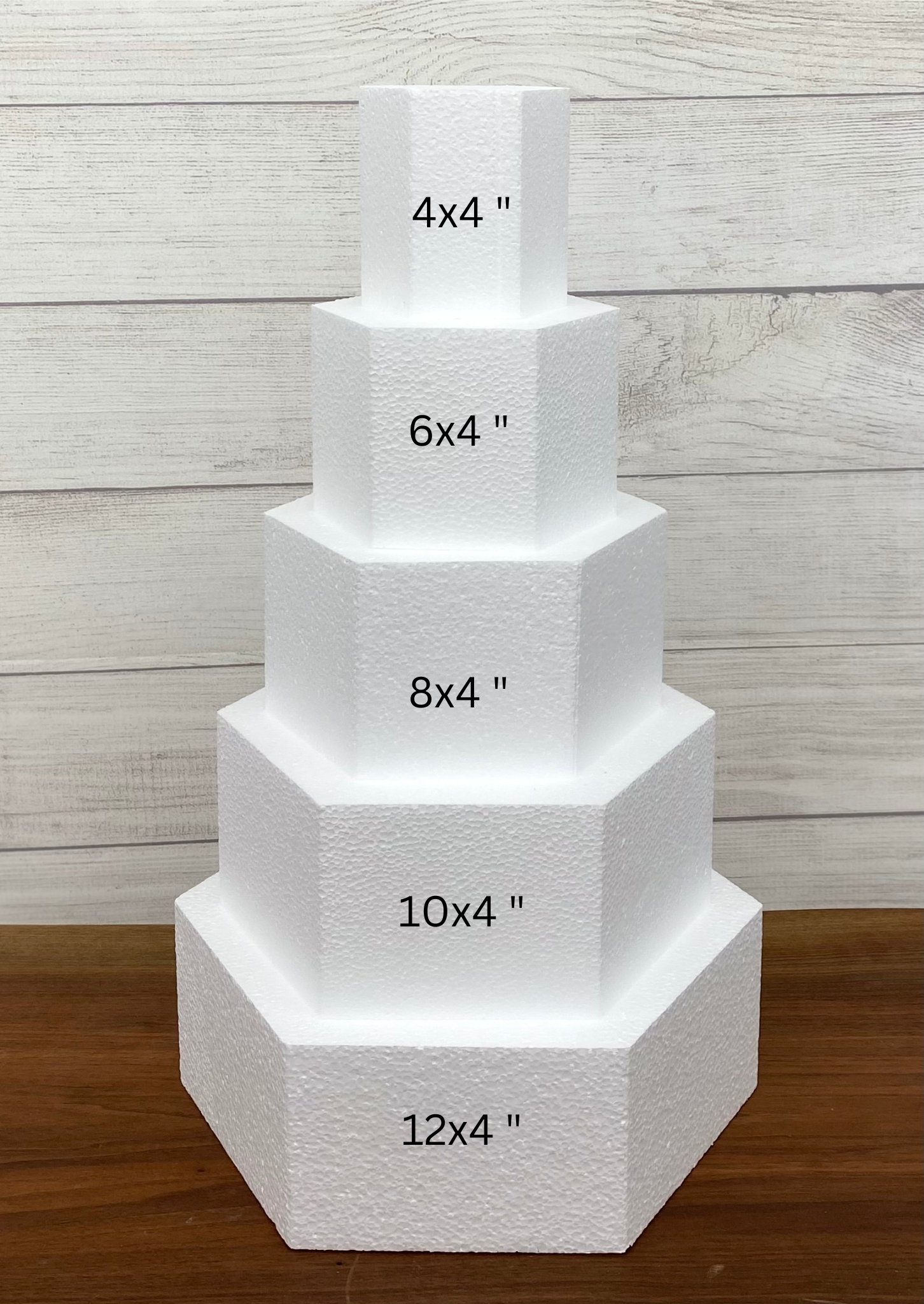 10x4 Square Cake Dummy